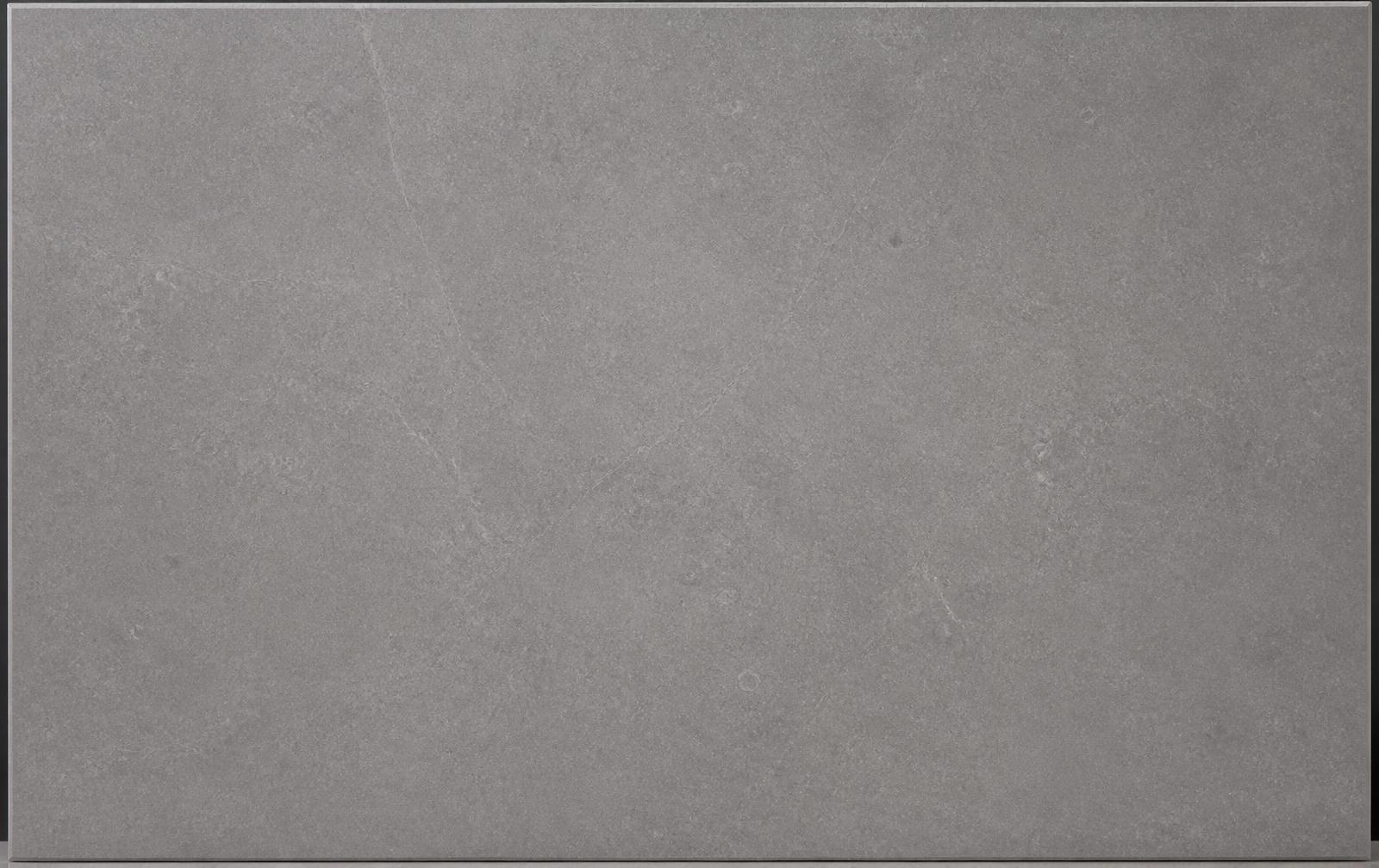 Honed Shahabad Grey limestone slab, full face
